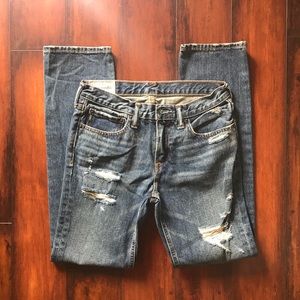 Abercrombie kids skinny jeans